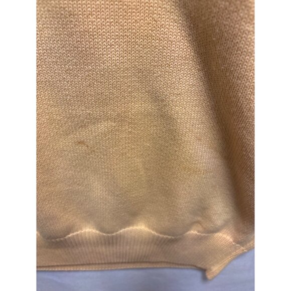 Vineyard Vines XL Yellow Half-Zip Sweater By Shep & Ian 100% Cotton Ribbed Colla - Picture 5 of 13